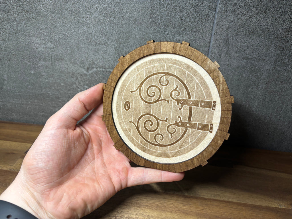 Fantasy Miniature Round Door