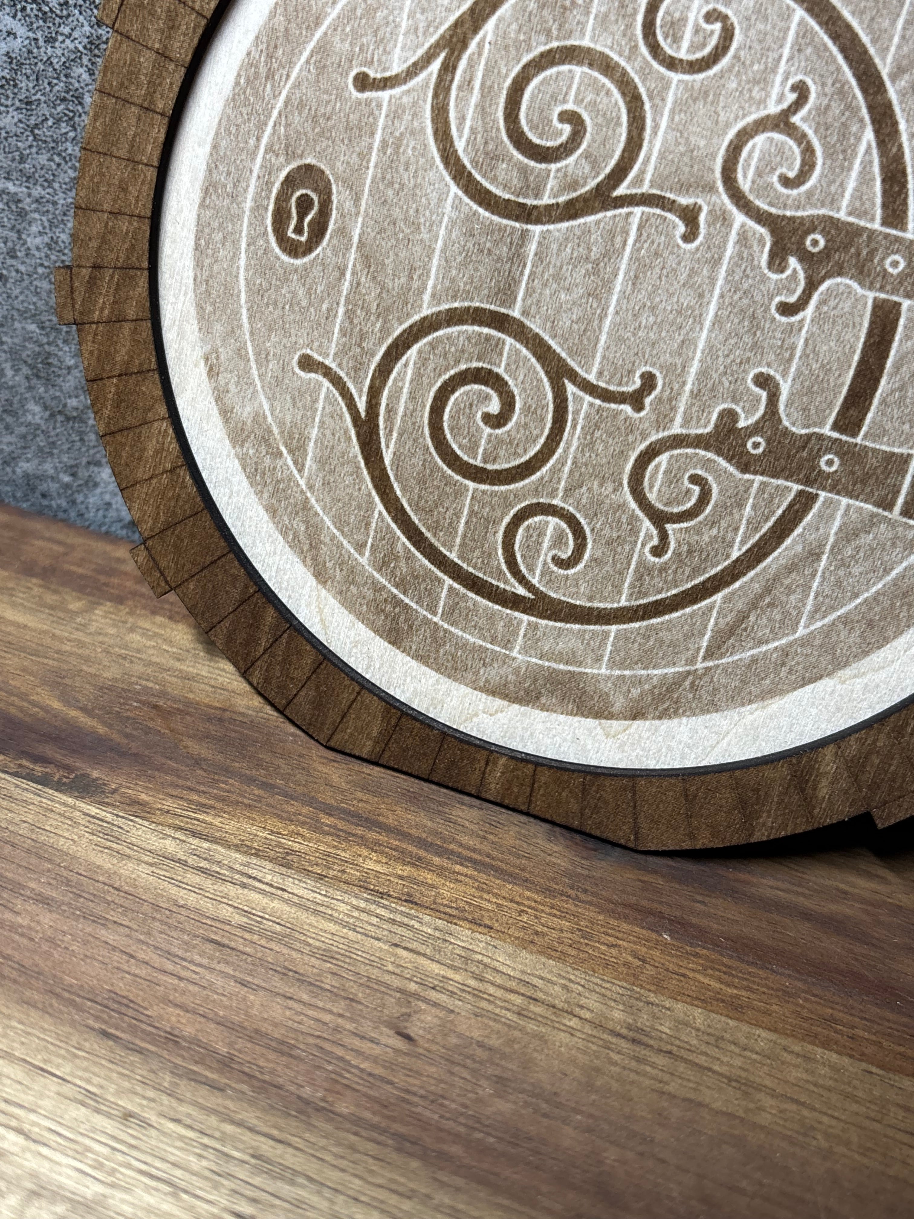 Fantasy Miniature Round Door