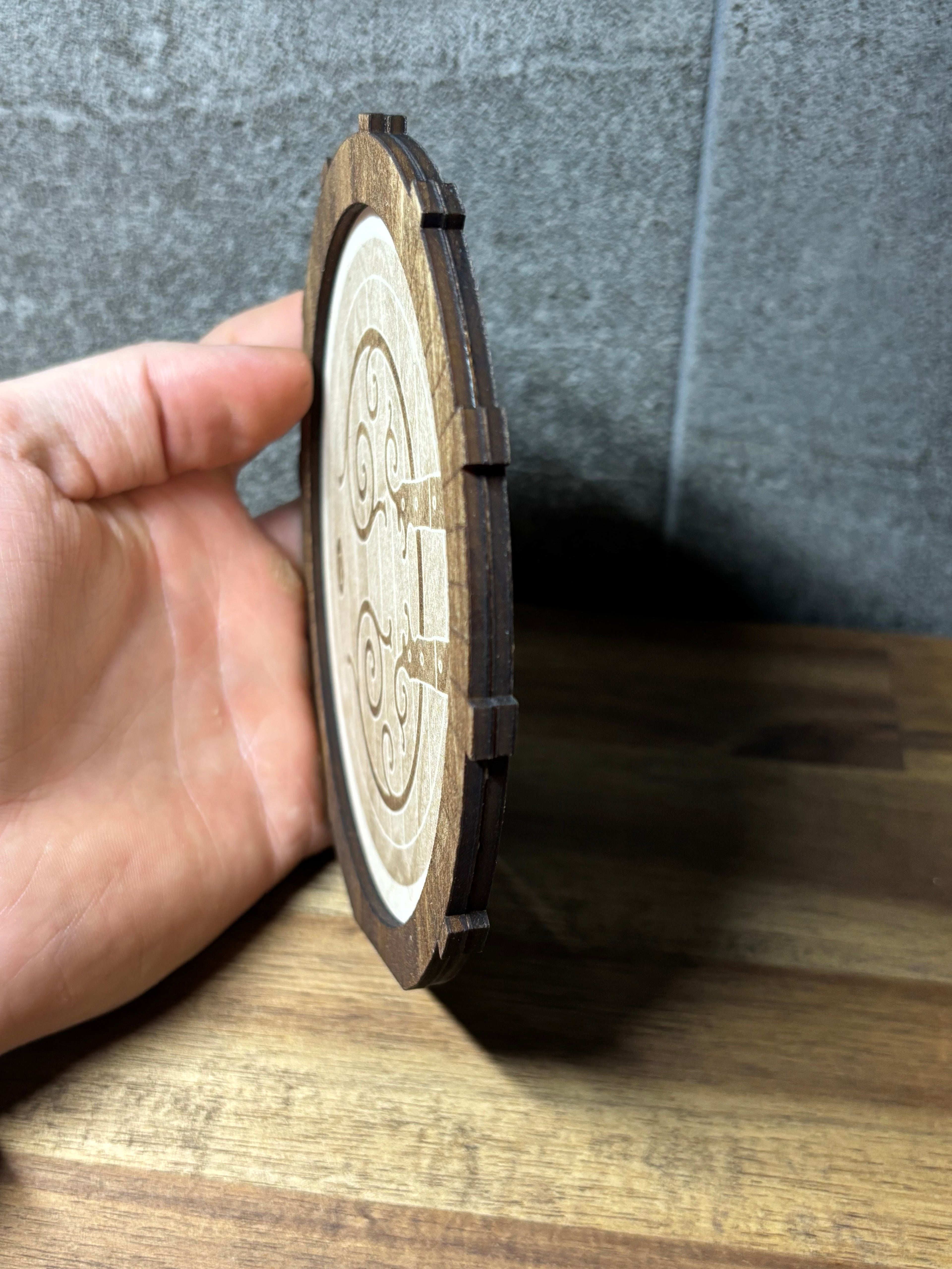 Fantasy Miniature Round Door