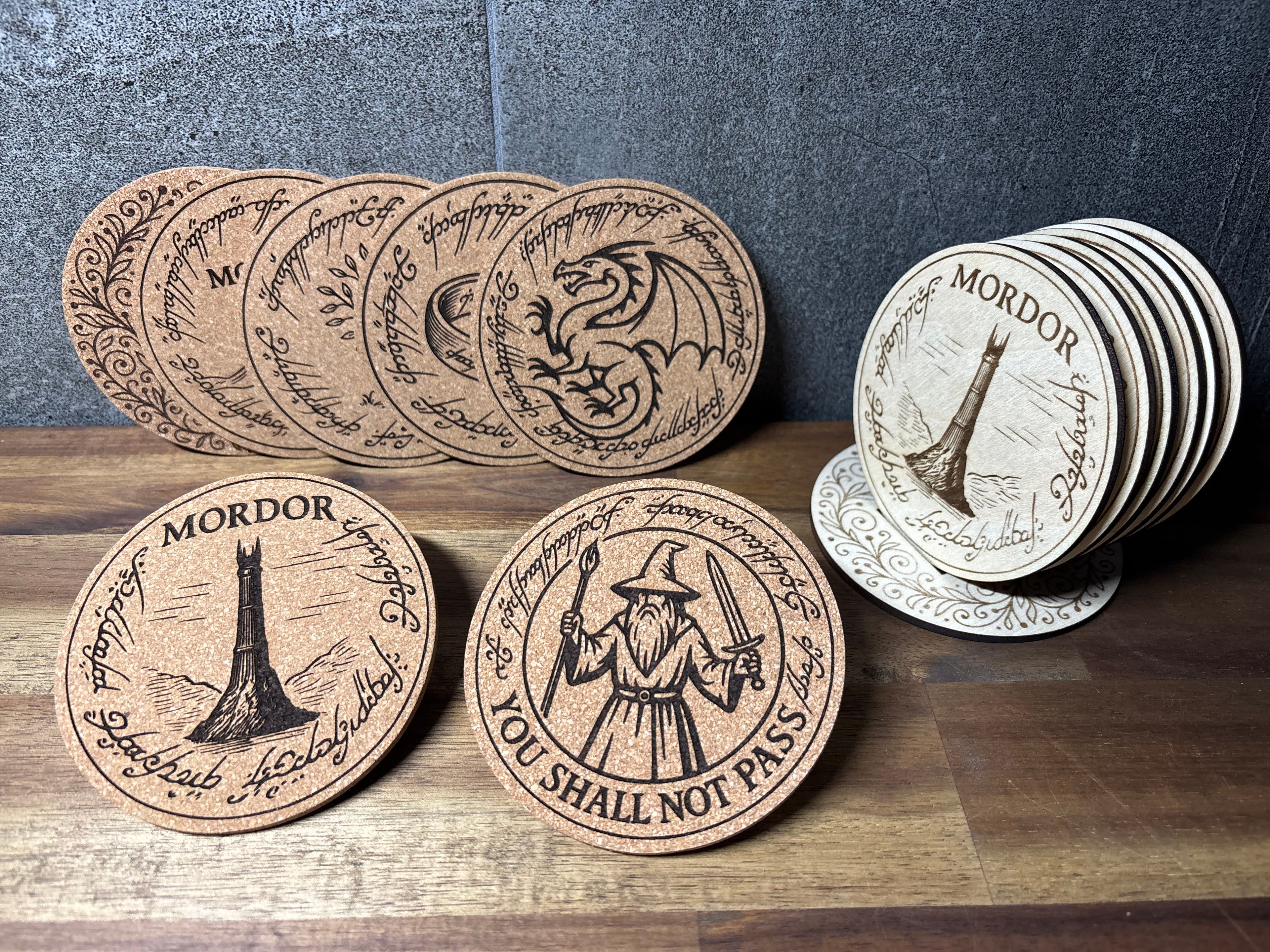 Mystic Forge Coasters