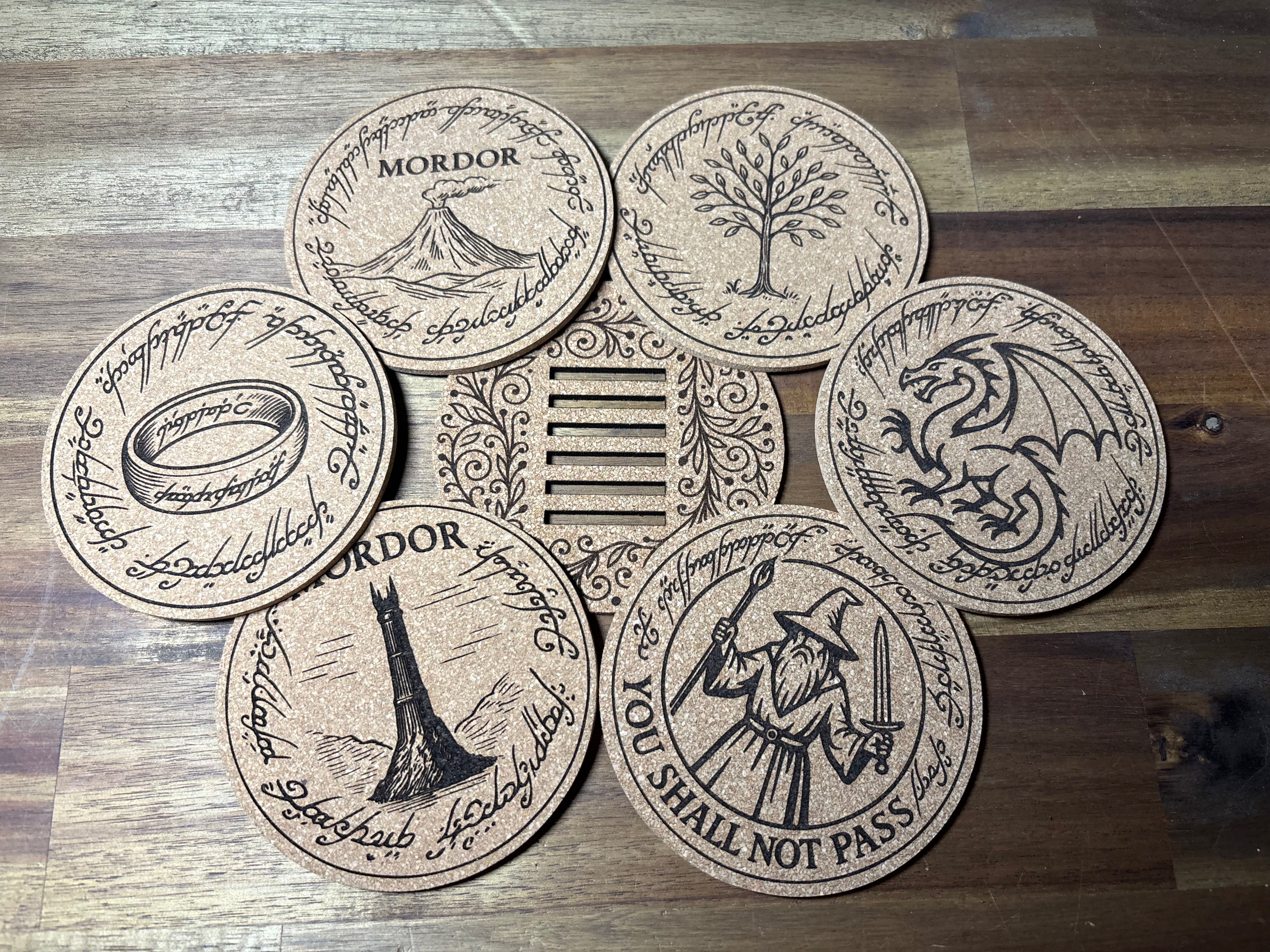 Mystic Forge Coasters