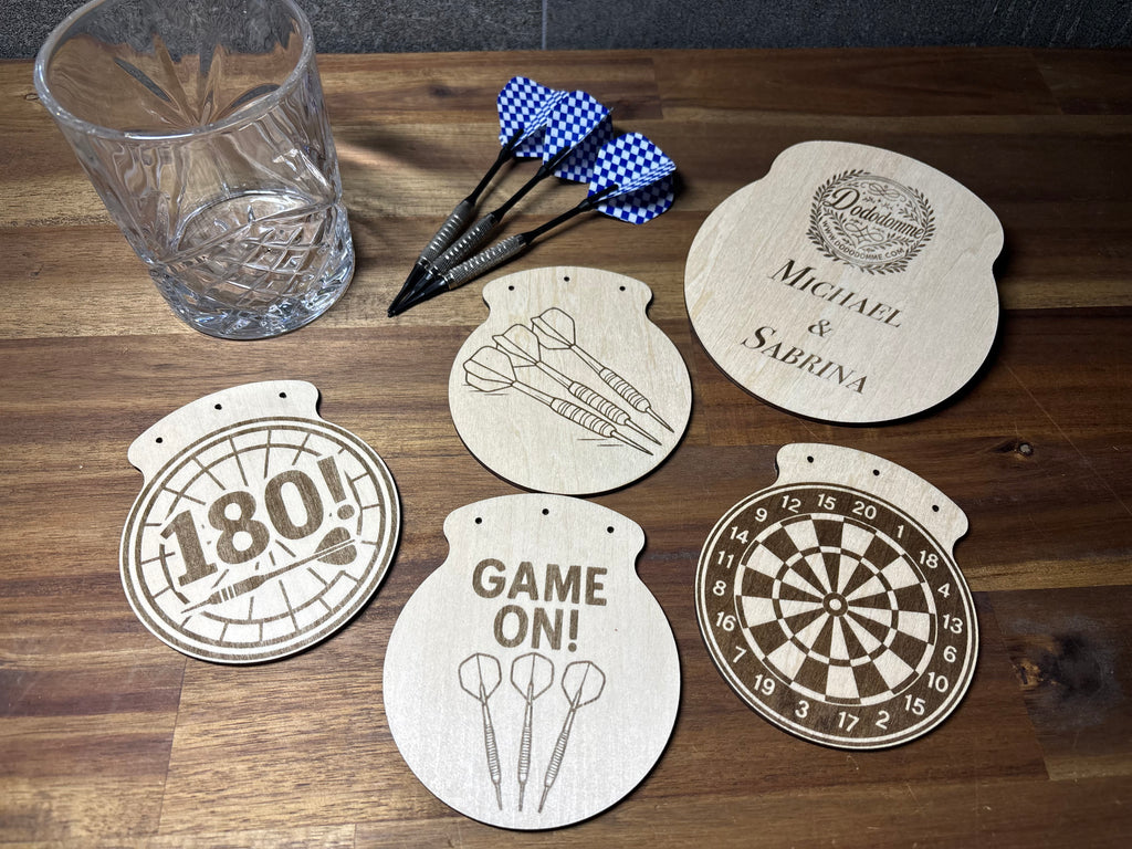 Dartboard Coasters