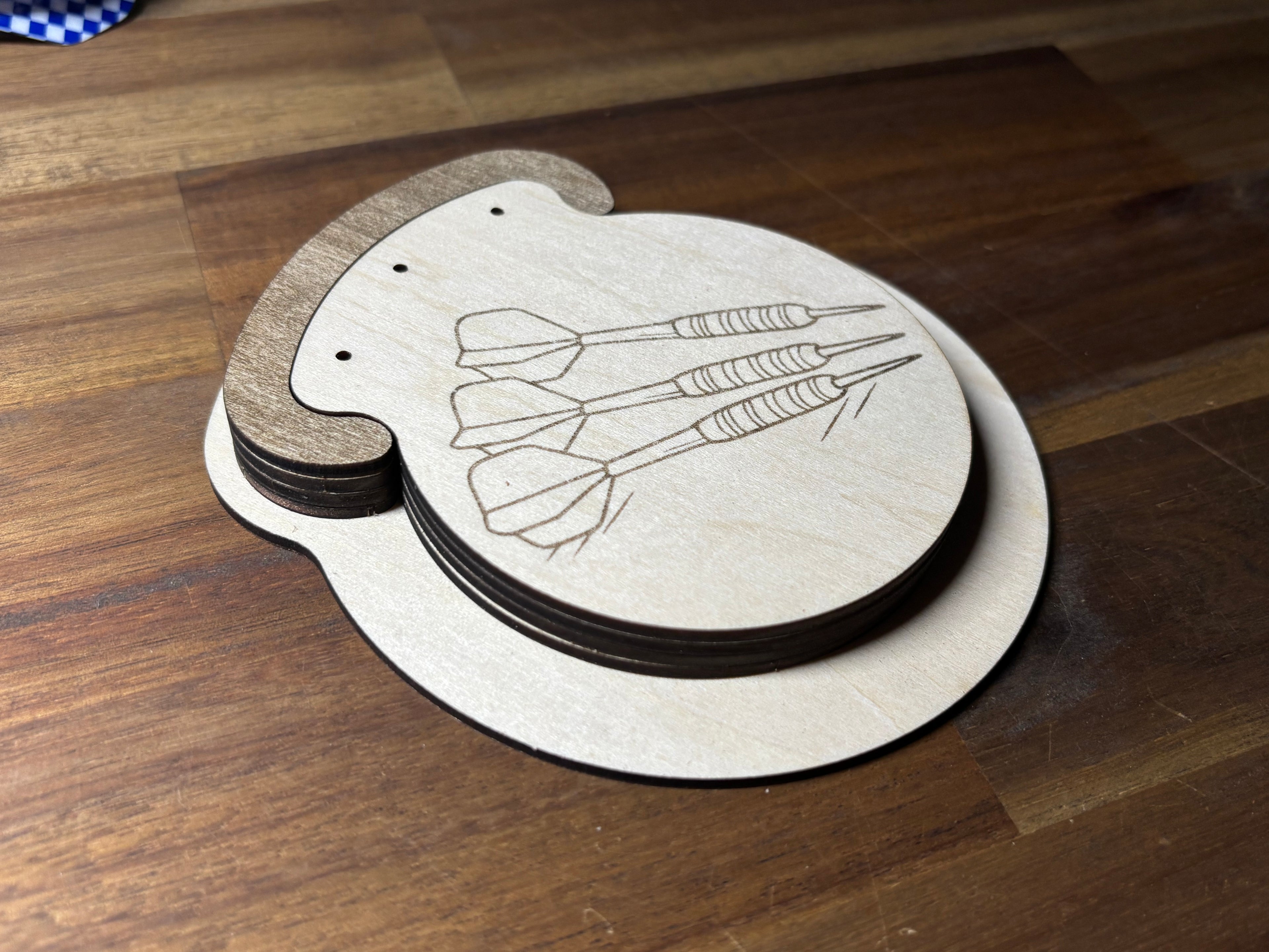 Dartboard Coasters