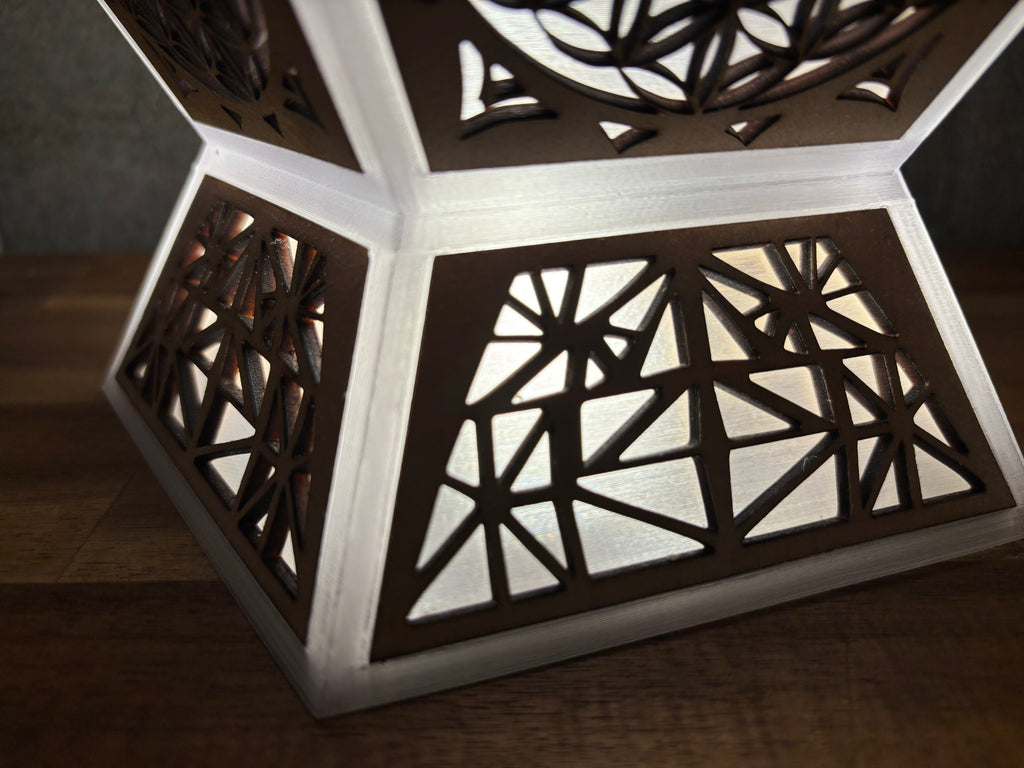 HybridGlow – 3D Print × Laser