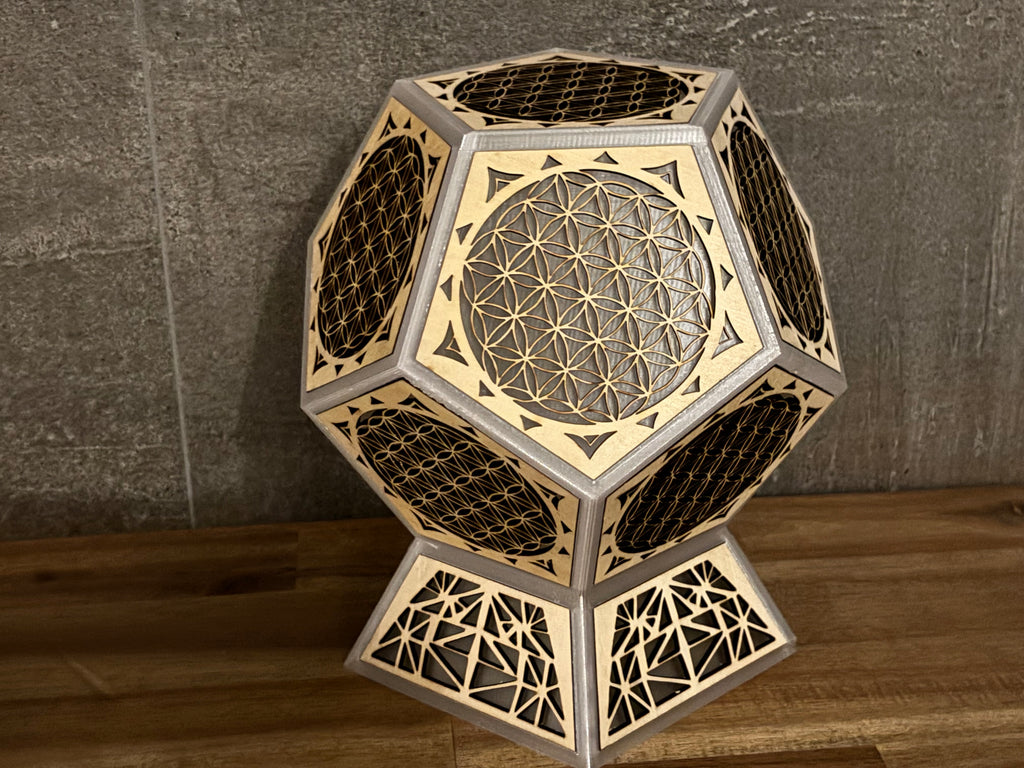 HybridGlow – 3D Print × Laser
