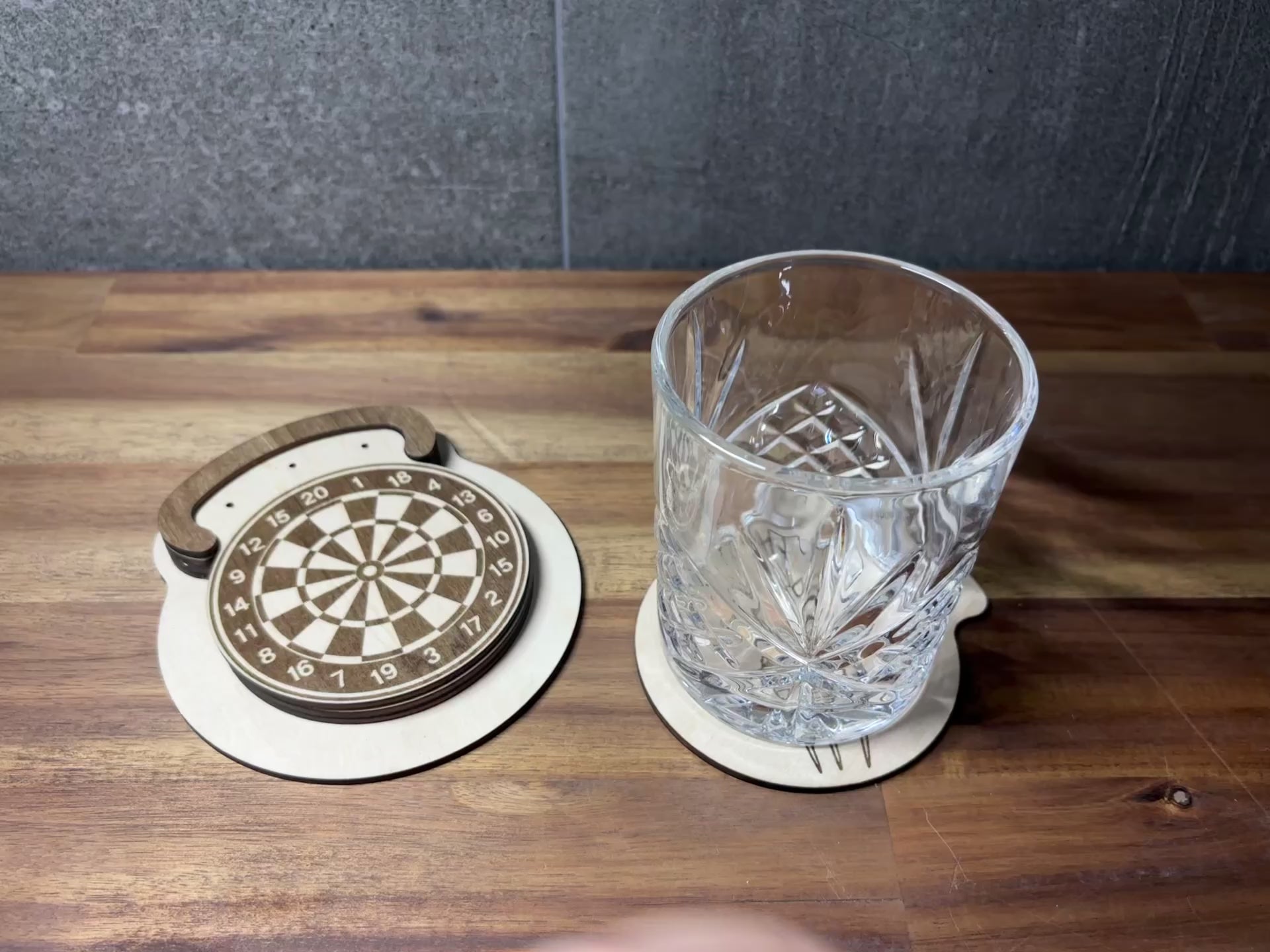 Dartboard Coasters