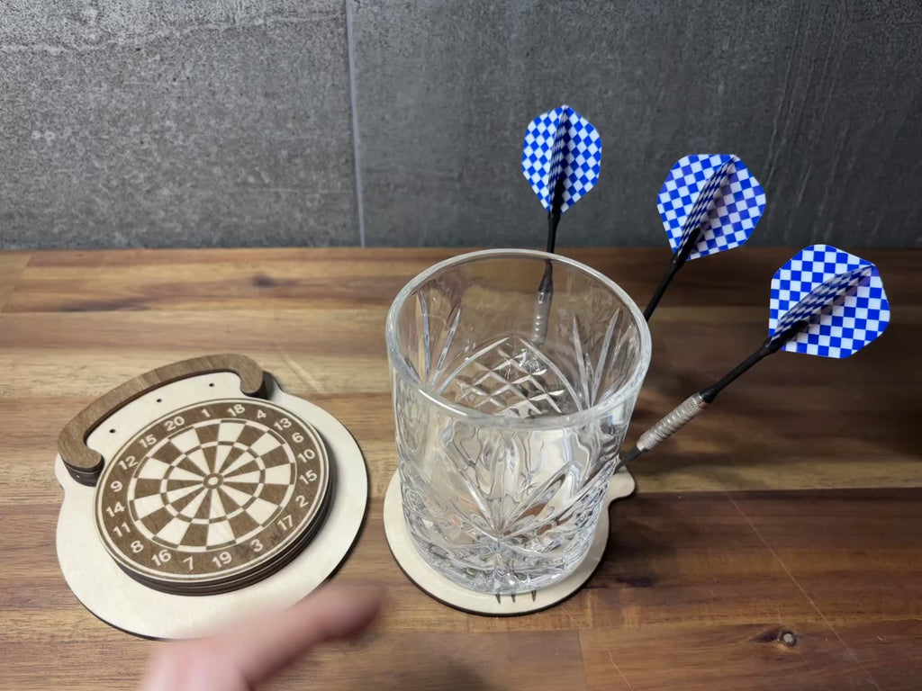 Dartboard Coasters